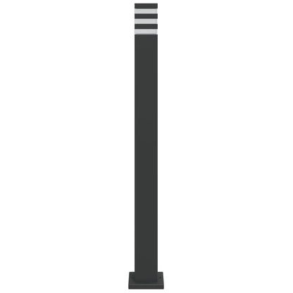 Lampada Da Terra Per Esterni Nera In Alluminio 110 Cm