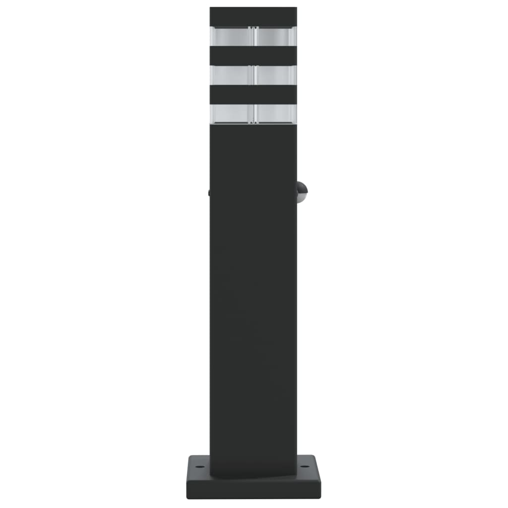 Lampada Da Terra Per Esterni Nera 50Cm In Alluminio 50 Cm