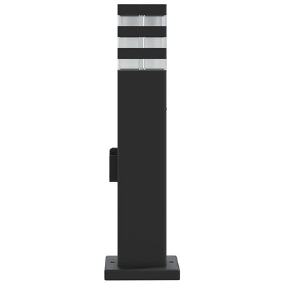 Lampada Da Terra Per Esterni Nera Alluminio 50 Cm