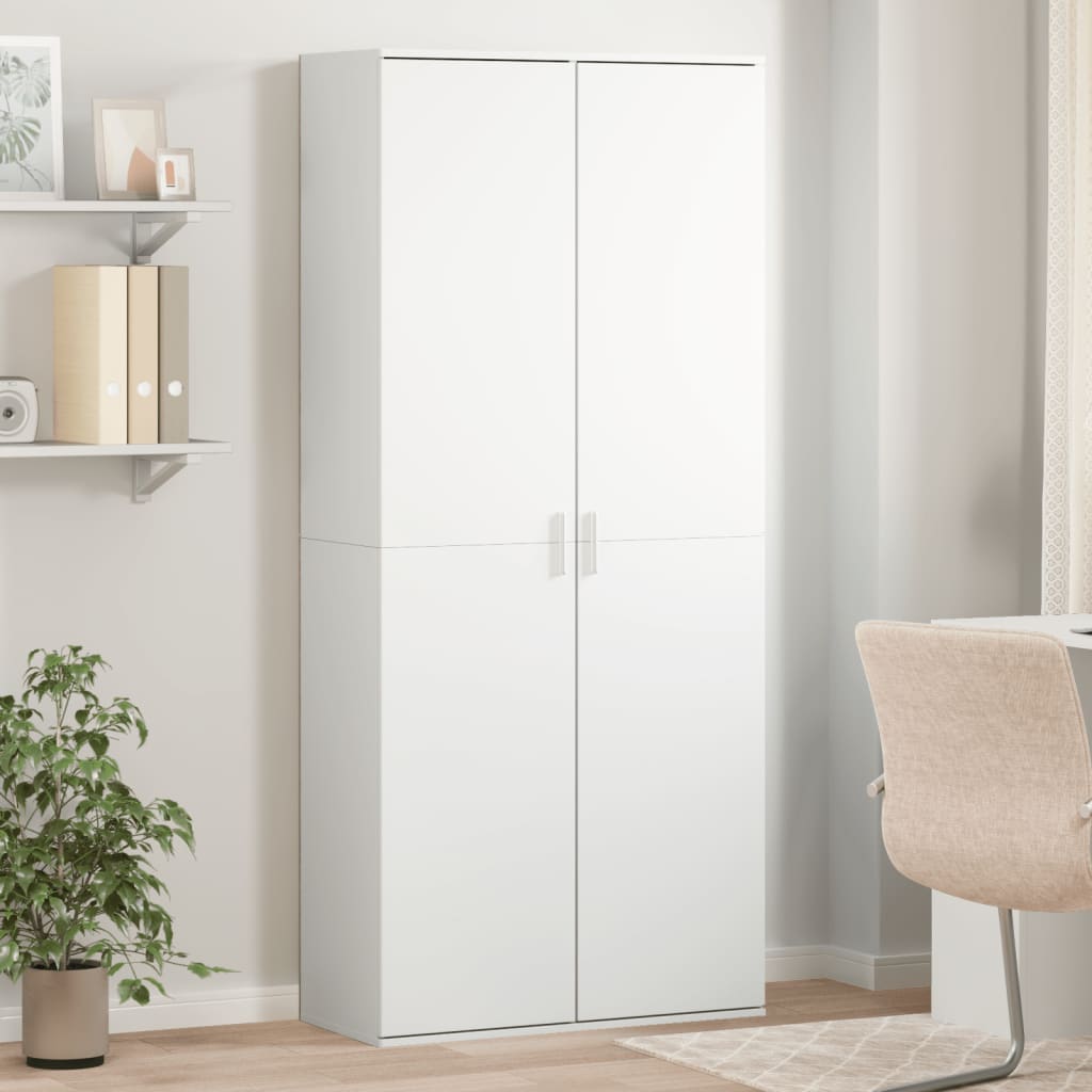 Credenza 80X35X180 Cm In Legno Multistrato