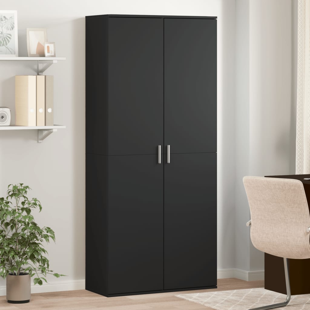 Credenza 80X35X180 Cm In Legno Multistrato