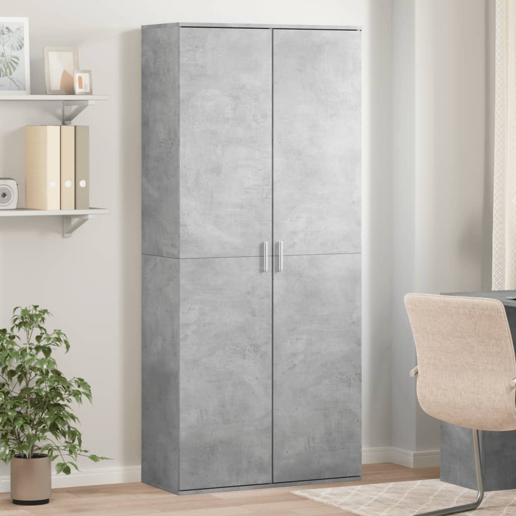 Credenza 80X35X180 Cm In Legno Multistrato