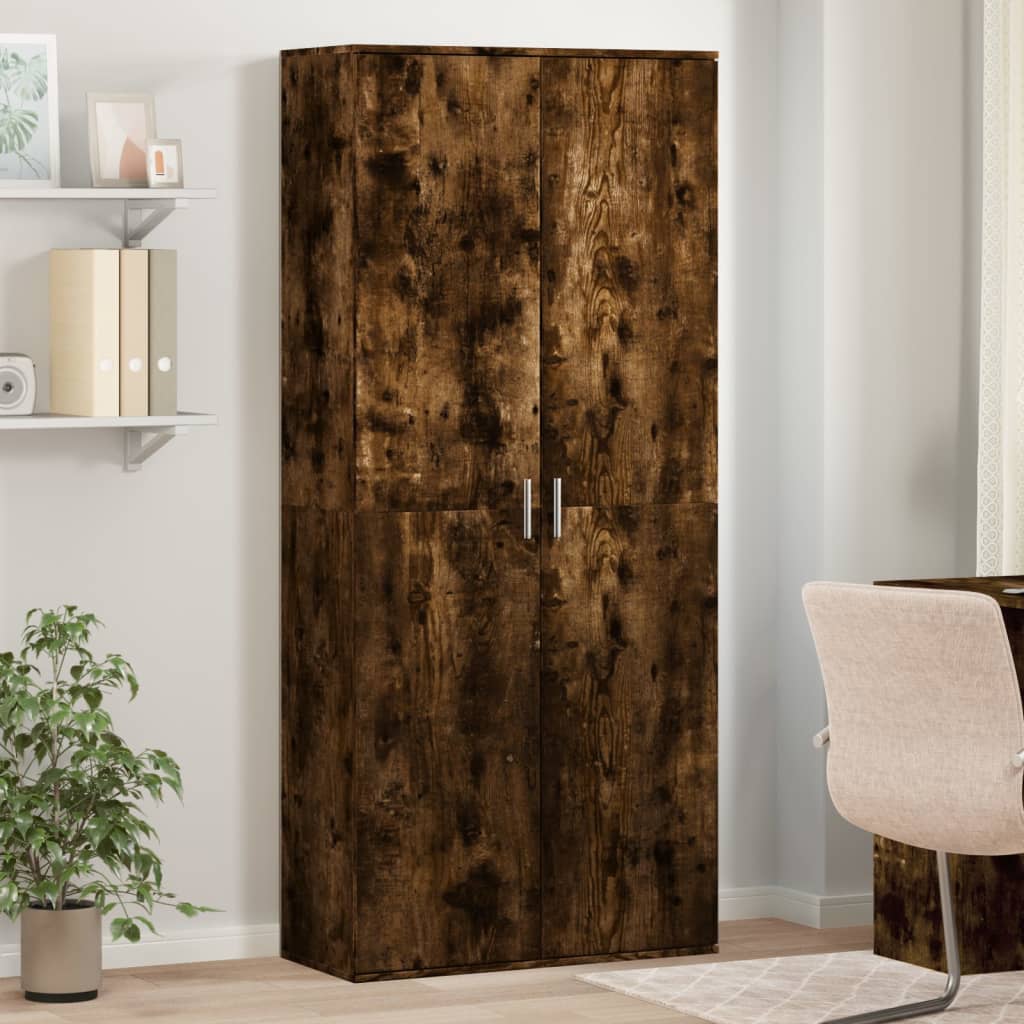 Credenza 80X35X180 Cm In Legno Multistrato