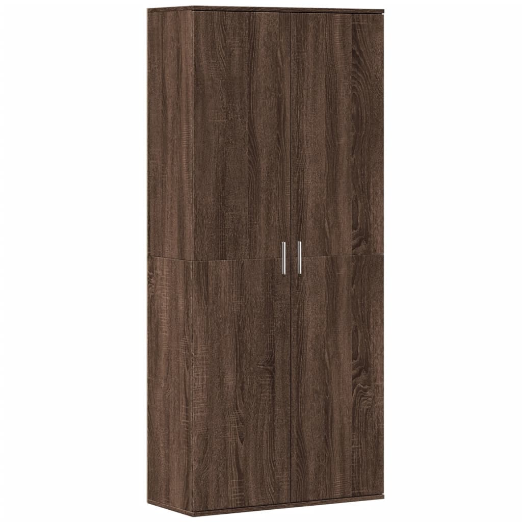 Credenza 80X35X180 Cm In Legno Multistrato
