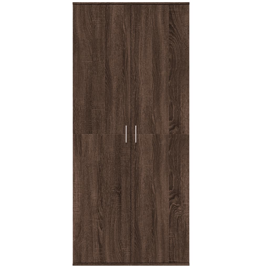 Credenza 80X35X180 Cm In Legno Multistrato