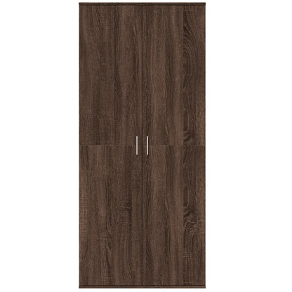 Credenza 80X35X180 Cm In Legno Multistrato