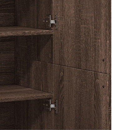 Credenza 80X35X180 Cm In Legno Multistrato