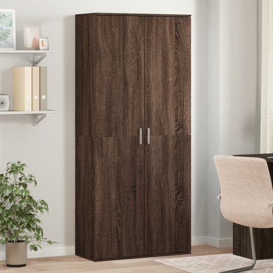 Credenza 80X35X180 Cm In Legno Multistrato