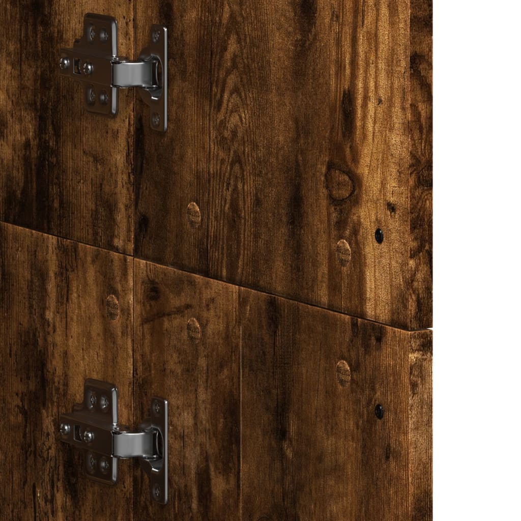 Credenza 60X35X180 Cm In Legno Multistrato