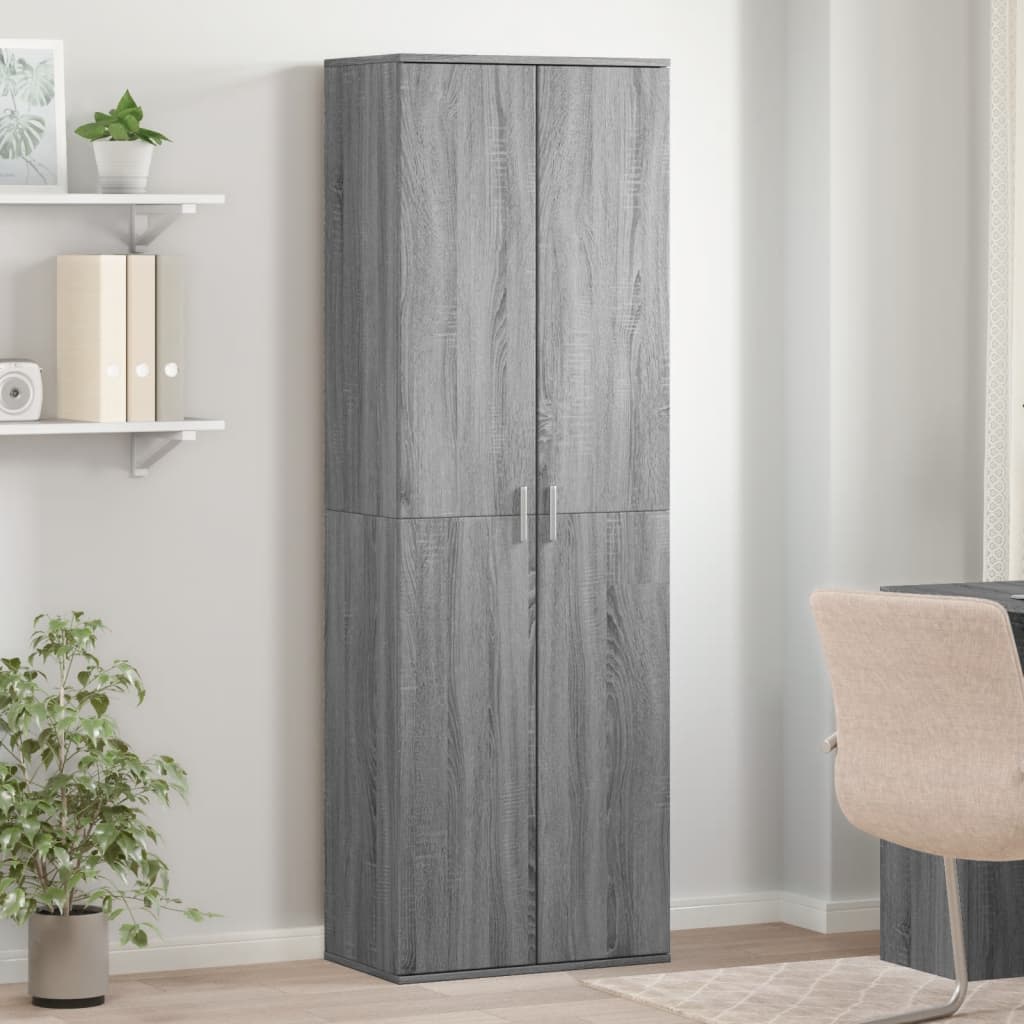 Credenza 60X35X180 Cm In Legno Multistrato