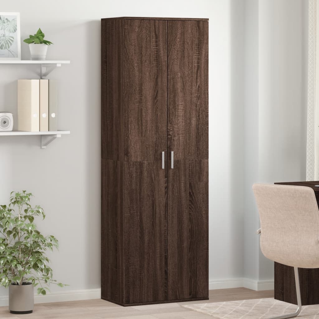 Credenza 60X35X180 Cm In Legno Multistrato