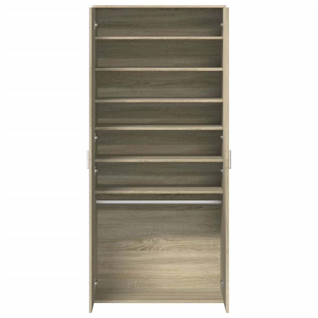 Scarpiera 80X39X178 Cm In Legno Multistrato