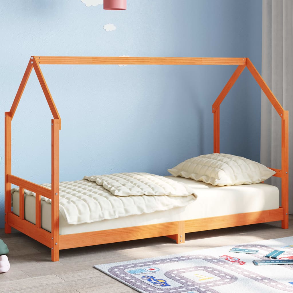 Giroletto Per Bambini 90X190Cm In Legno Massello Di Pino