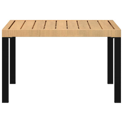 Tavolino Da Salotto Da Giardino 65X65X40 Cm In Alluminio