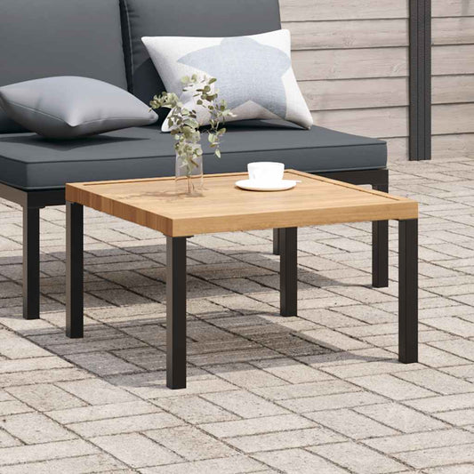 Tavolino Da Salotto Da Giardino 65X65X40 Cm In Alluminio