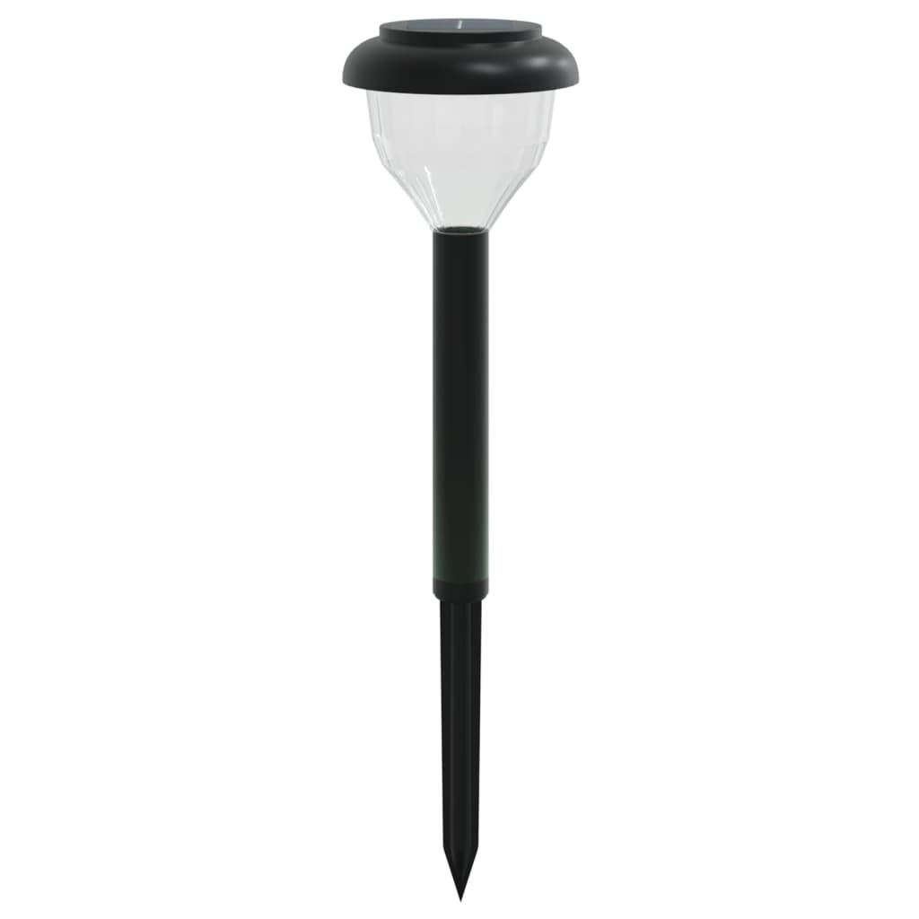 Luci Solari Per Percorsi Con Picchetti 4 Pz Ed Rgb Bianco Caldo