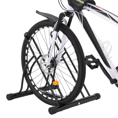 Supporto Per 2 Bici Da Pavimento Autoportante In Acciaio