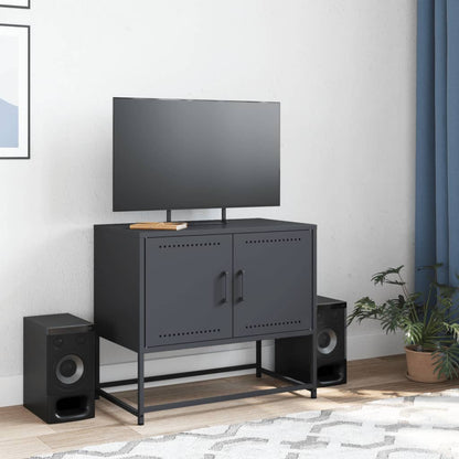 Mobile Tv 68,5X39X60,5 Cm In Acciaio
