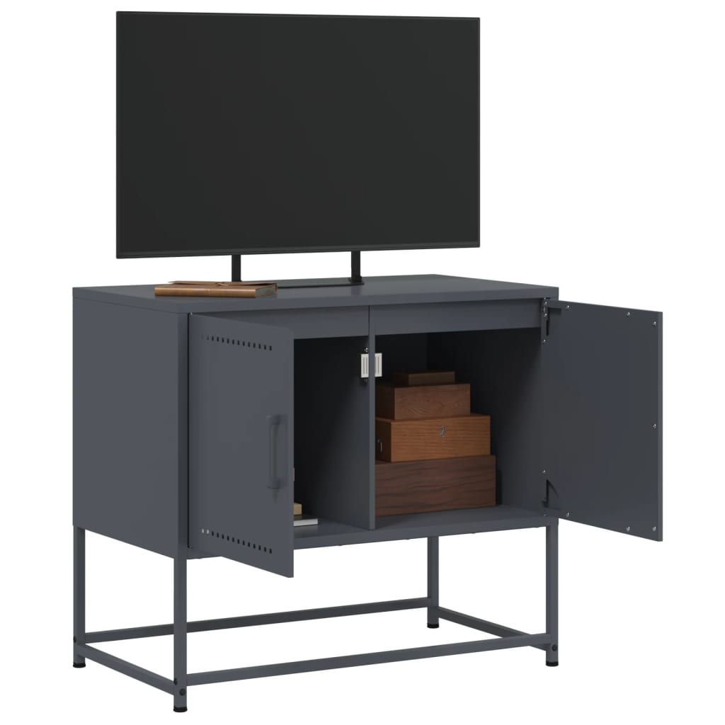 Mobile Tv 68,5X39X60,5 Cm In Acciaio