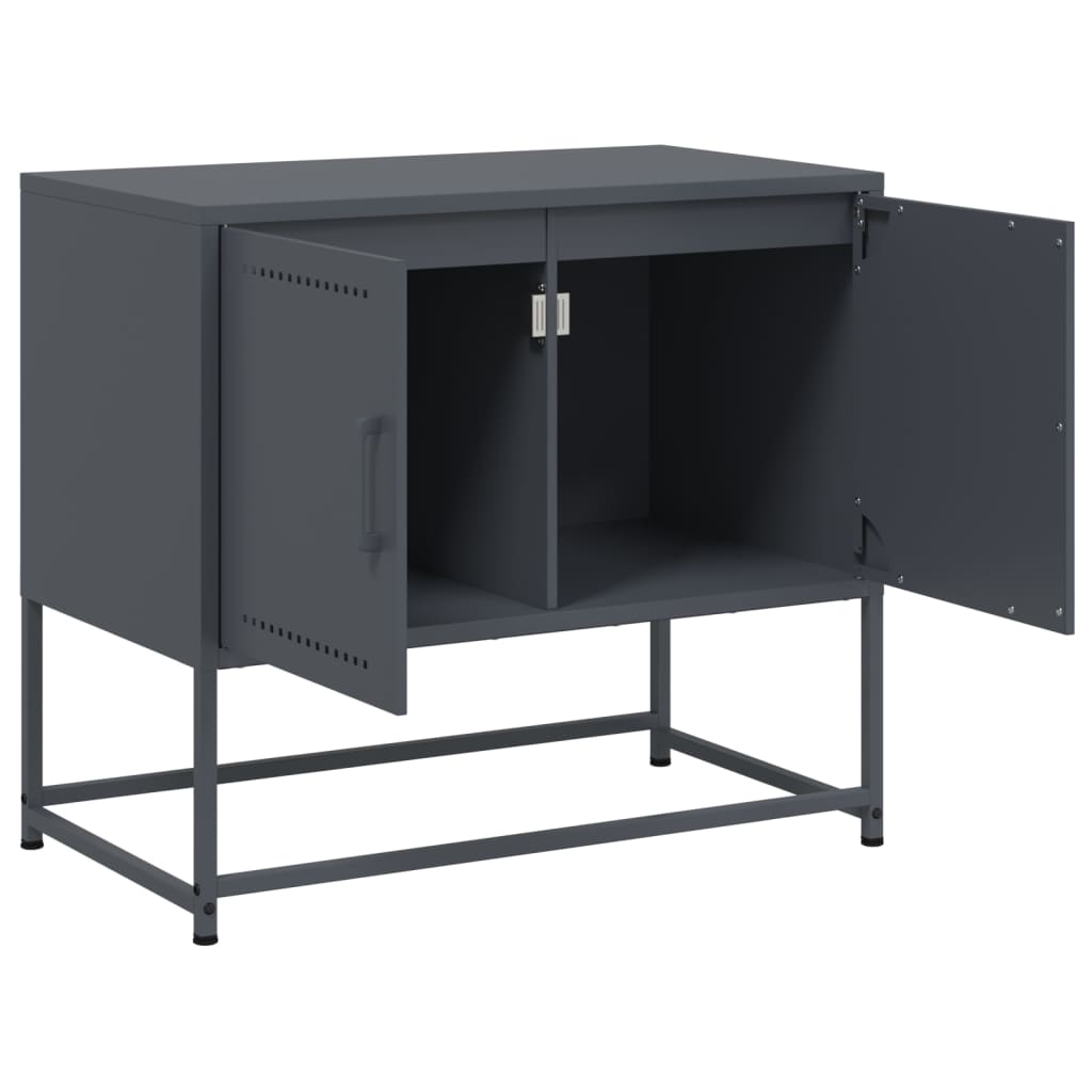Mobile Tv 68,5X39X60,5 Cm In Acciaio