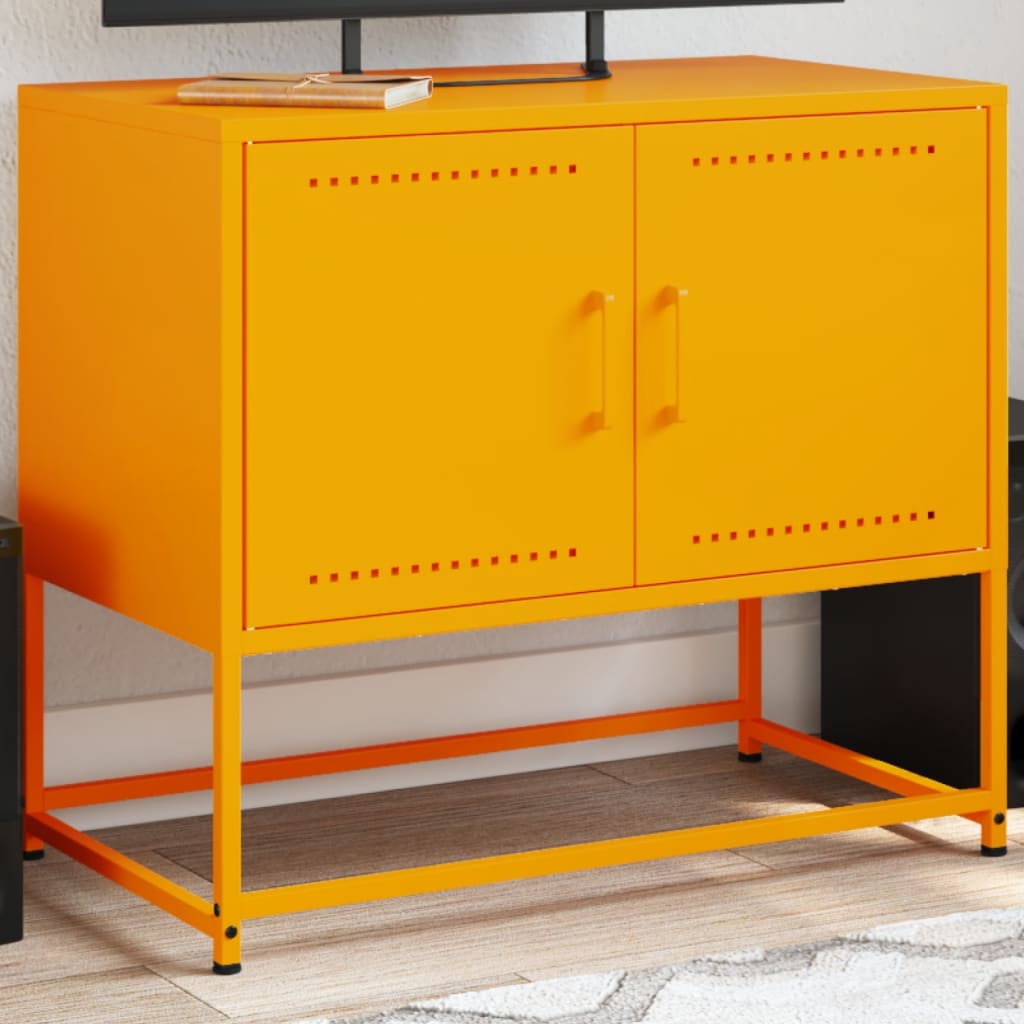 Mobile Tv 68,5X39X60,5 Cm In Acciaio
