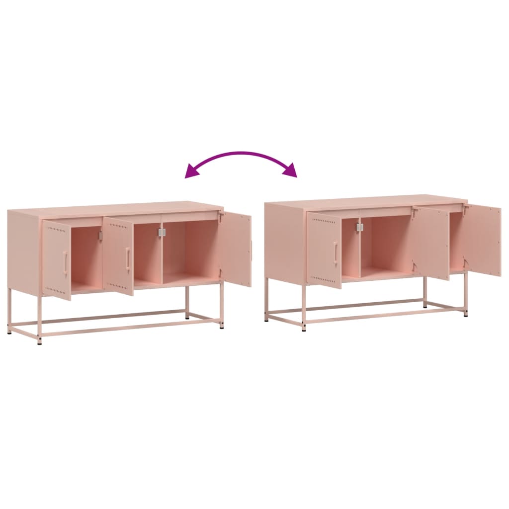 Mobile Tv 100,5X39X60,5 Cm In Acciaio
