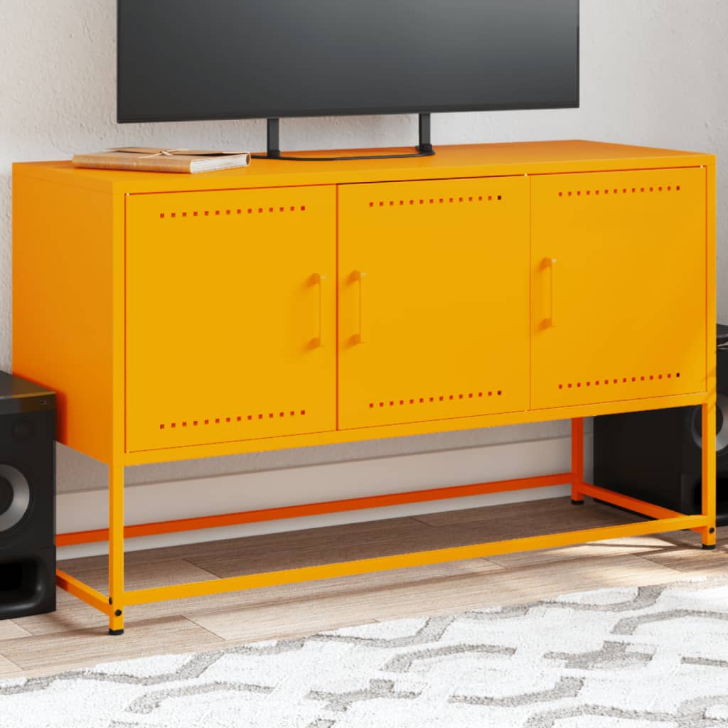 Mobile Tv 100,5X39X60,5 Cm In Acciaio