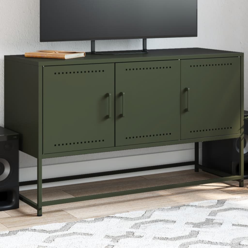 Mobile Tv 100,5X39X60,5 Cm In Acciaio