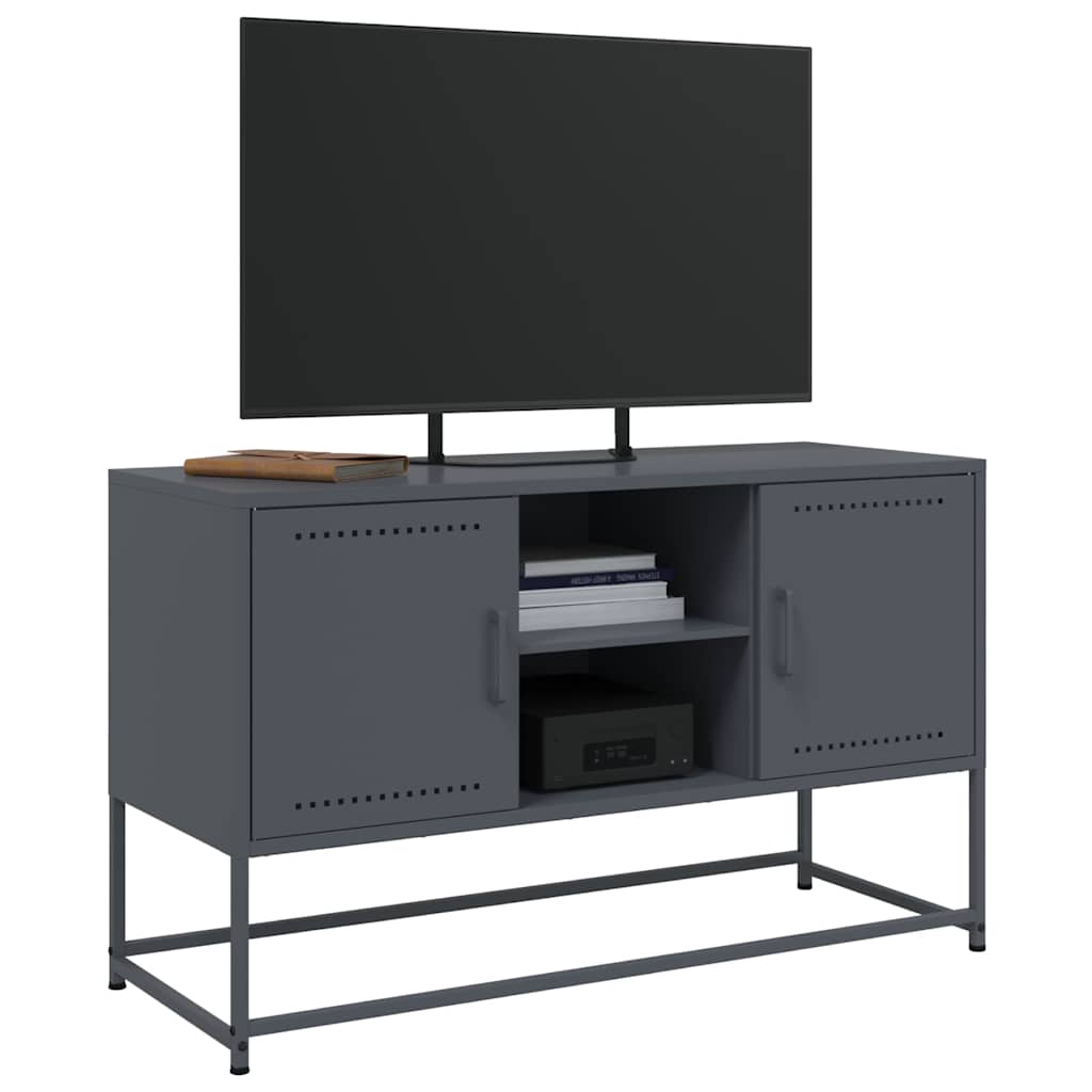 Mobile Tv 100,5X39X60,5 Cm In Acciaio