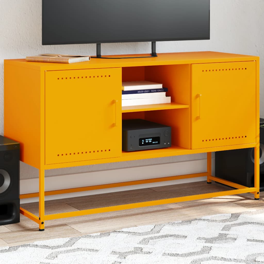Mobile Tv 100,5X39X60,5 Cm In Acciaio