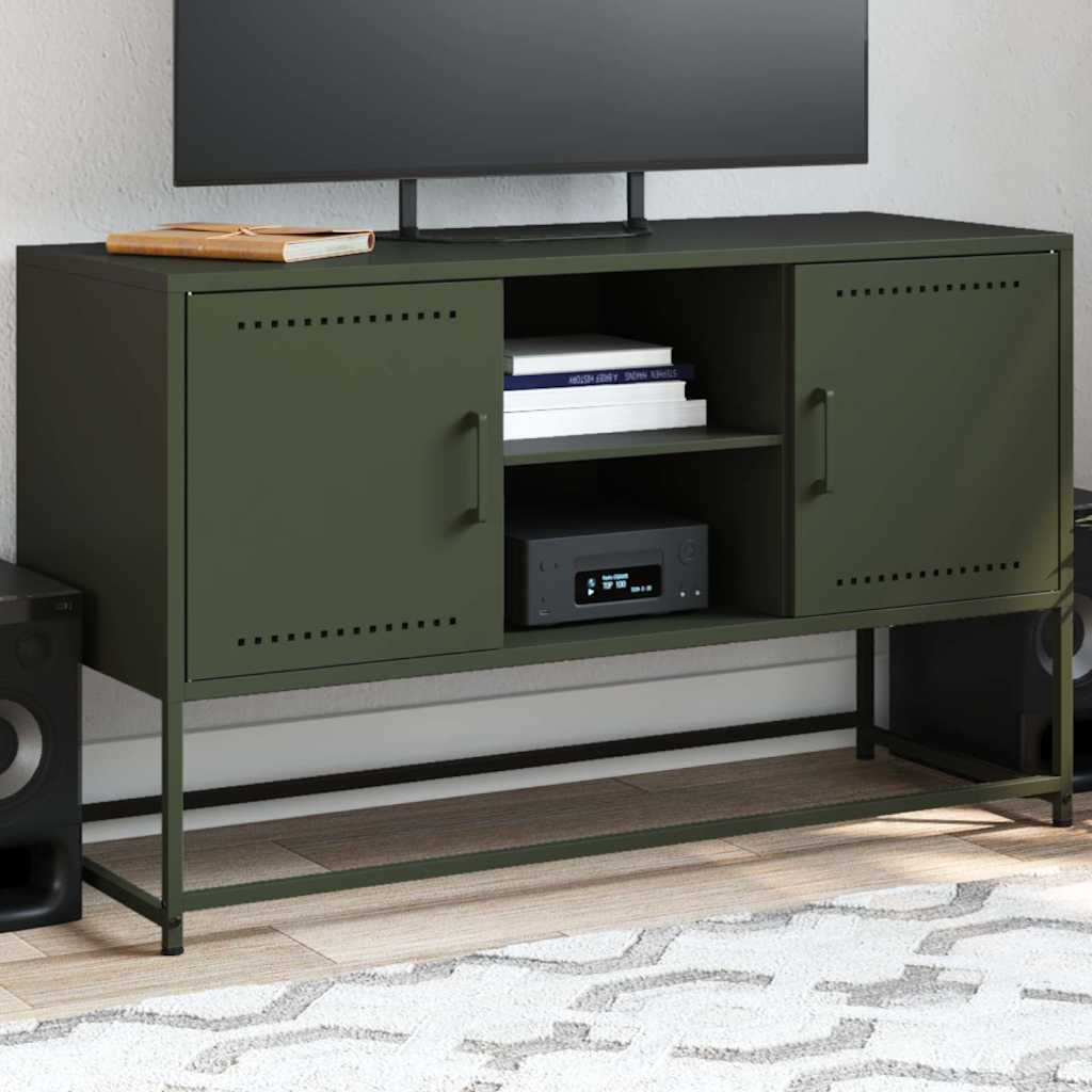 Mobile Tv 100,5X39X60,5 Cm In Acciaio