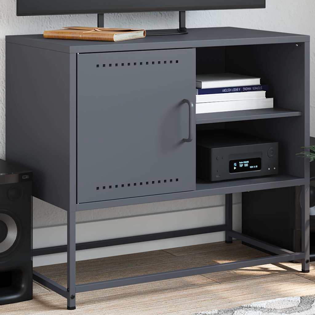 Mobile Tv 68X39X60,5 Cm In Acciaio
