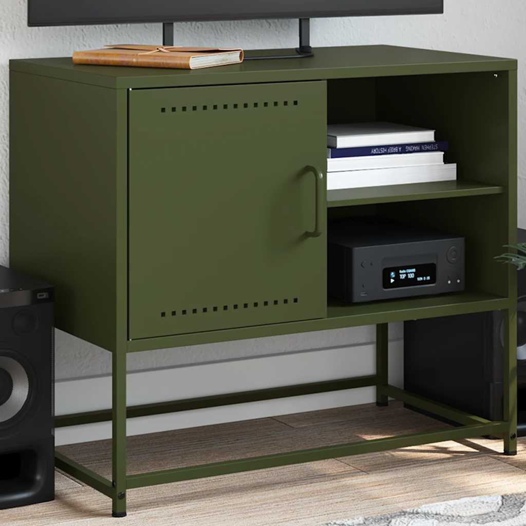 Mobile Tv 68X39X60,5 Cm In Acciaio