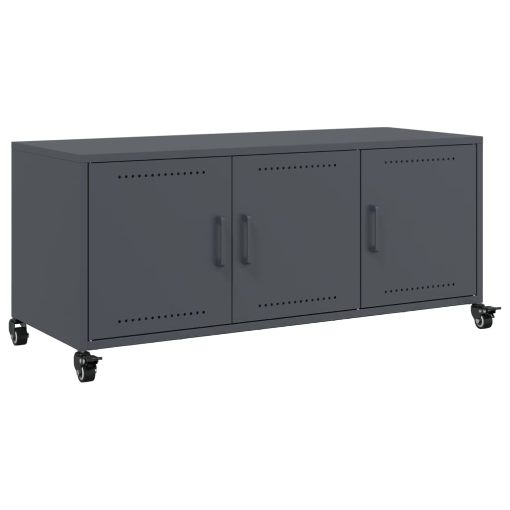 Mobile Tv 100,5X39X43,5 Cm Acciaio