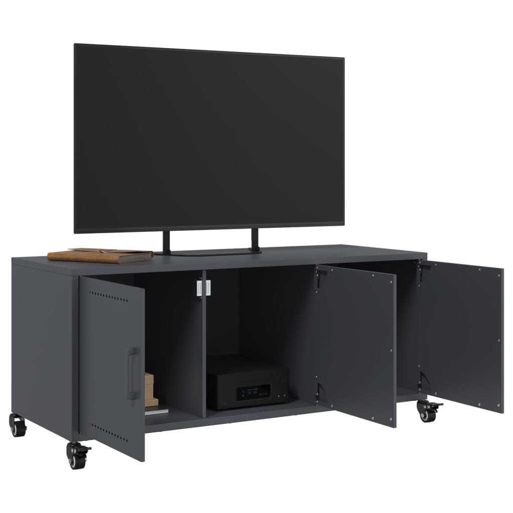 Mobile Tv 100,5X39X43,5 Cm Acciaio