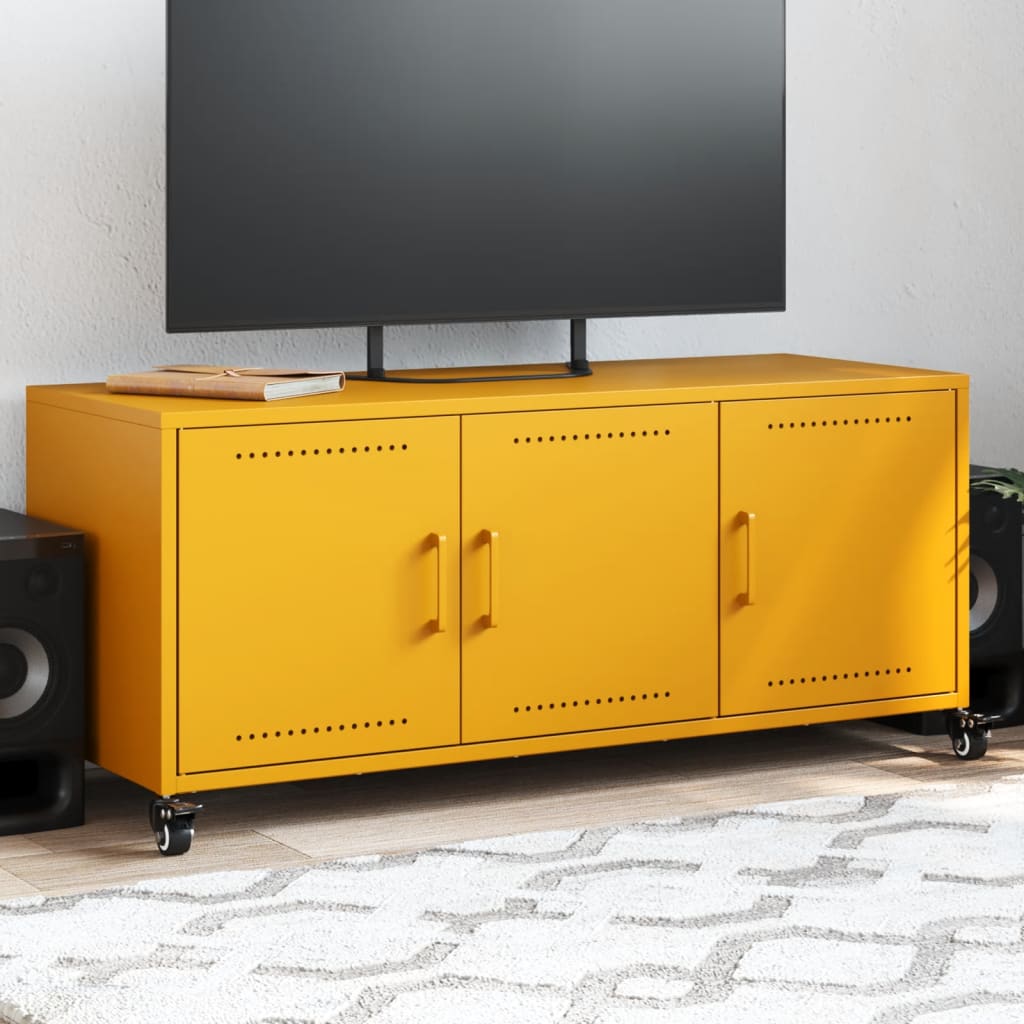 Mobile Tv 100,5X39X43,5 Cm Acciaio