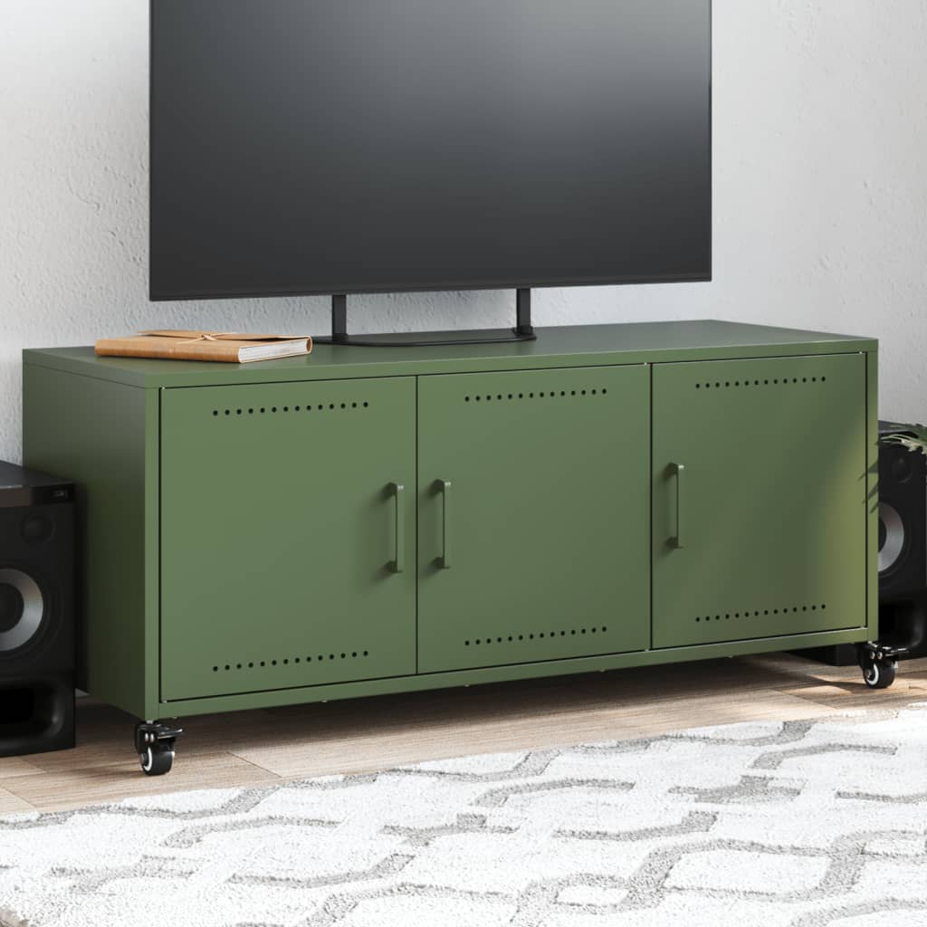Mobile Tv 100,5X39X43,5 Cm Acciaio