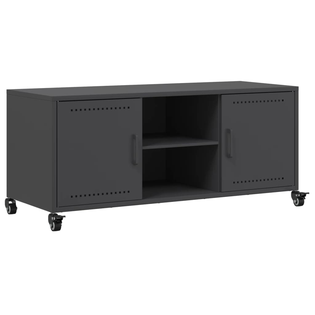 Mobile Tv 100,5X39X43,5 Cm In Acciaio