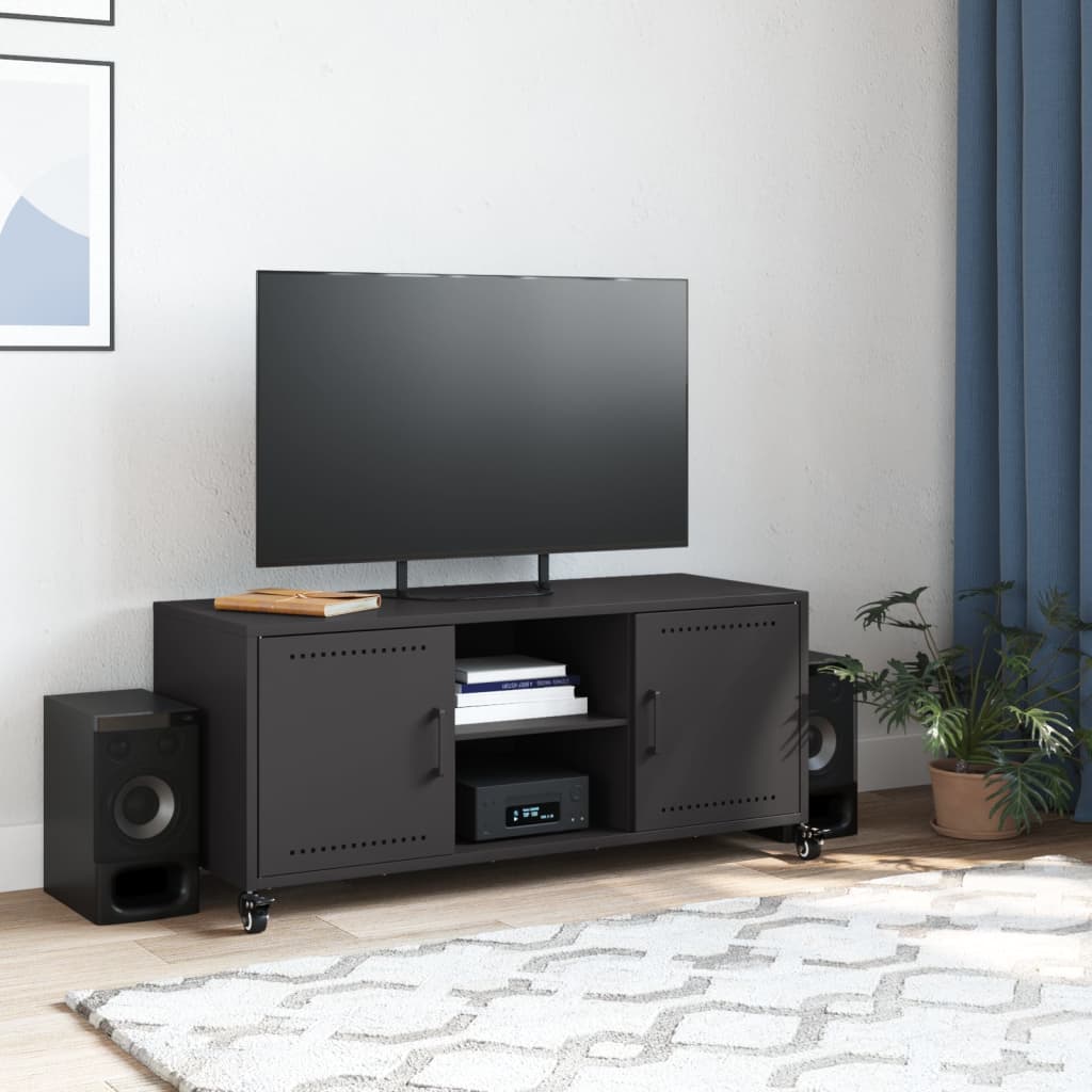 Mobile Tv 100,5X39X43,5 Cm In Acciaio