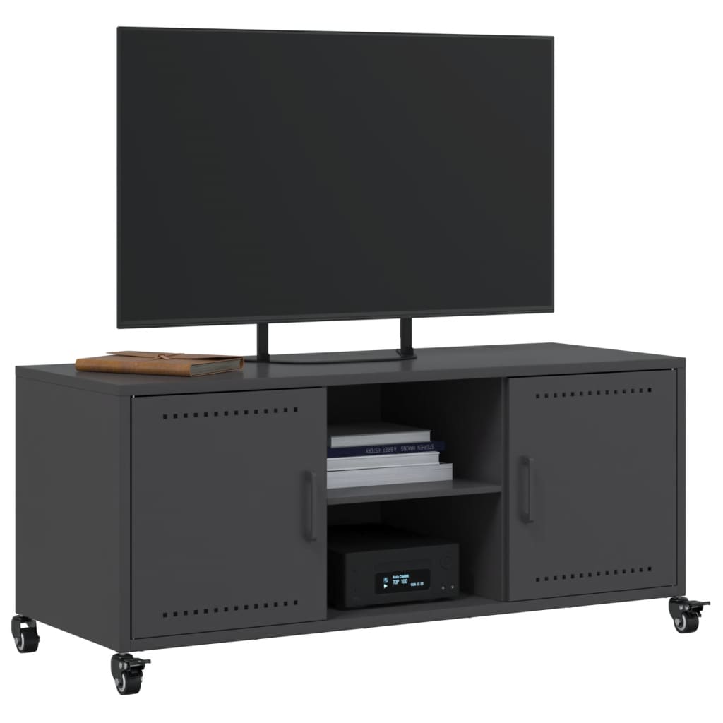 Mobile Tv 100,5X39X43,5 Cm In Acciaio