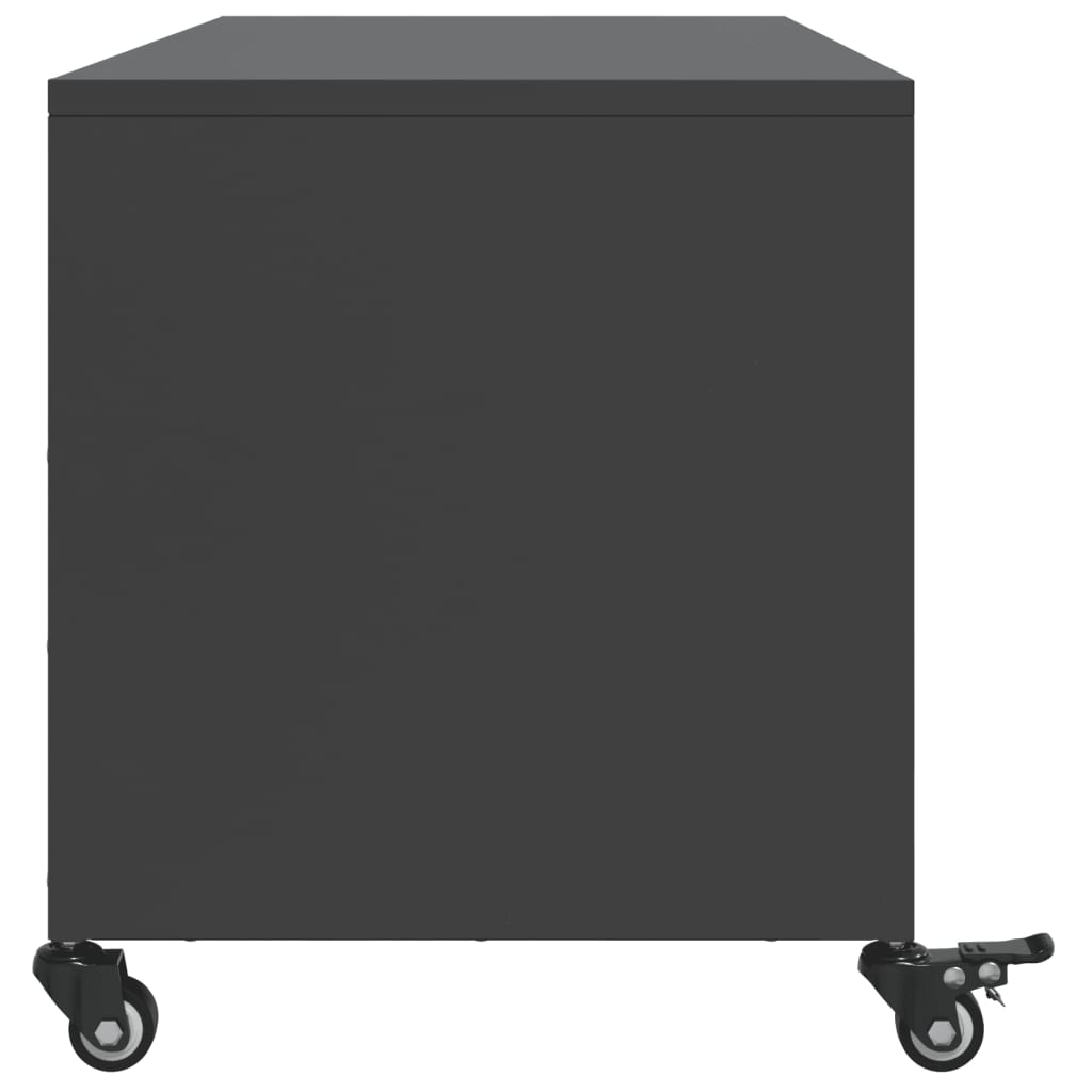 Mobile Tv 100,5X39X43,5 Cm In Acciaio