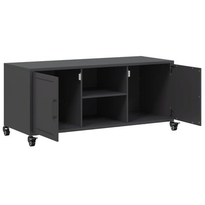 Mobile Tv 100,5X39X43,5 Cm In Acciaio