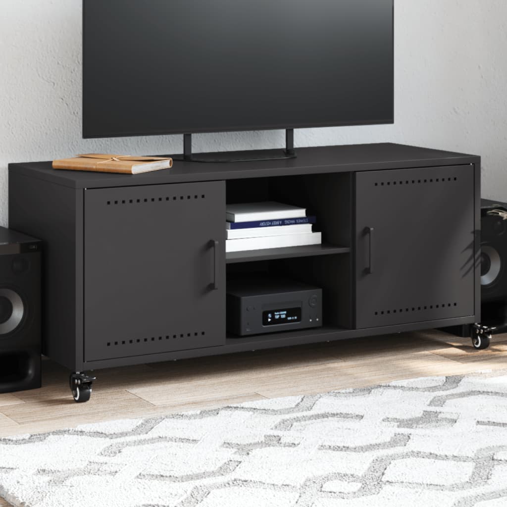Mobile Tv 100,5X39X43,5 Cm In Acciaio