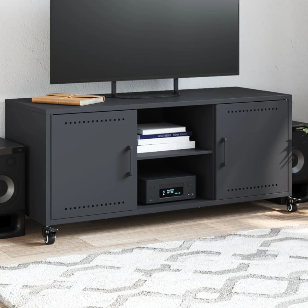 Mobile Tv 100,5X39X43,5 Cm In Acciaio