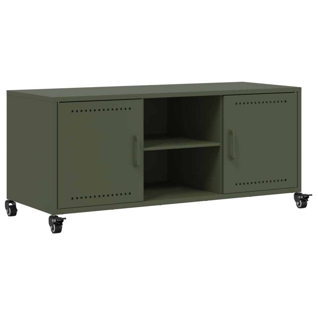 Mobile Tv 100,5X39X43,5 Cm In Acciaio