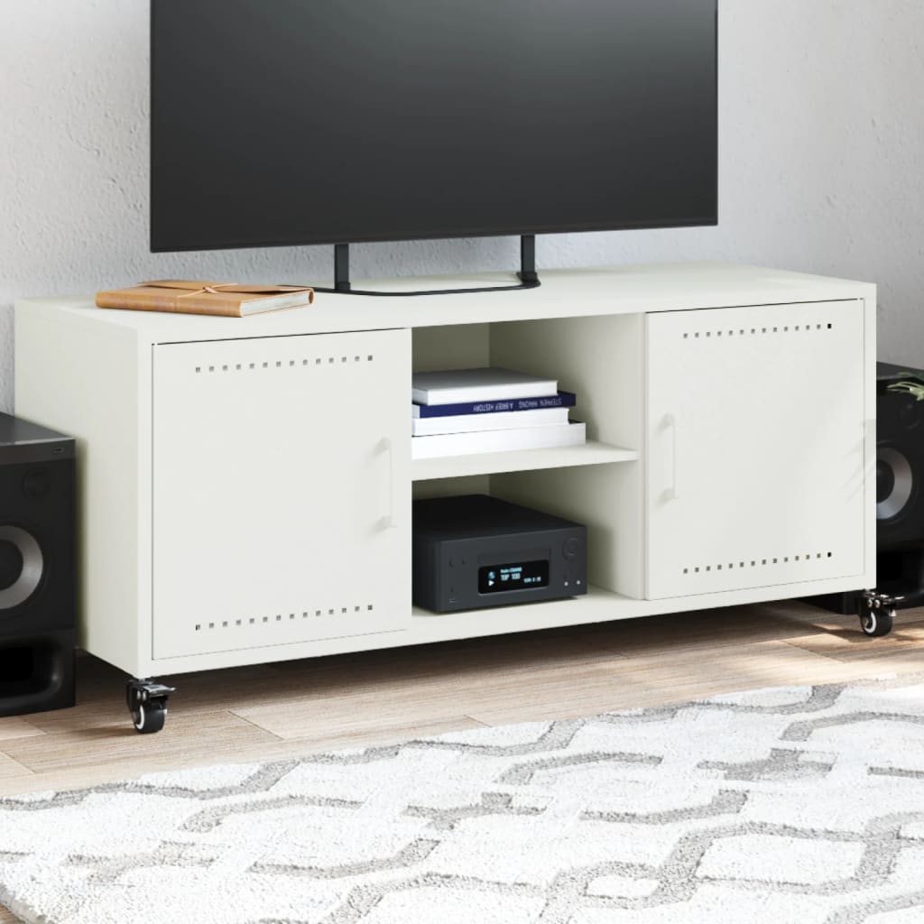 Mobile Tv 100,5X39X43,5 Cm In Acciaio