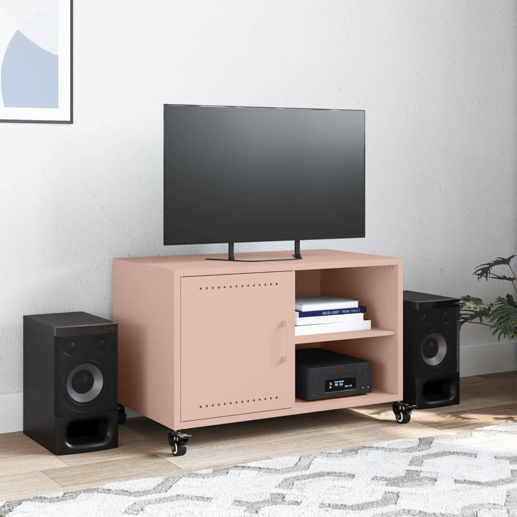 Mobile Tv 68X39X43,5 Cm In Acciaio