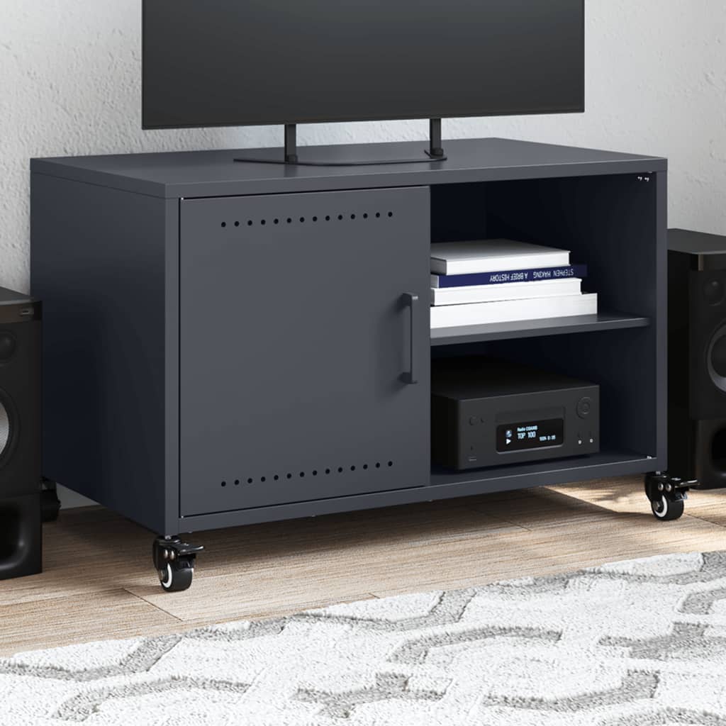 Mobile Tv 68X39X43,5 Cm In Acciaio