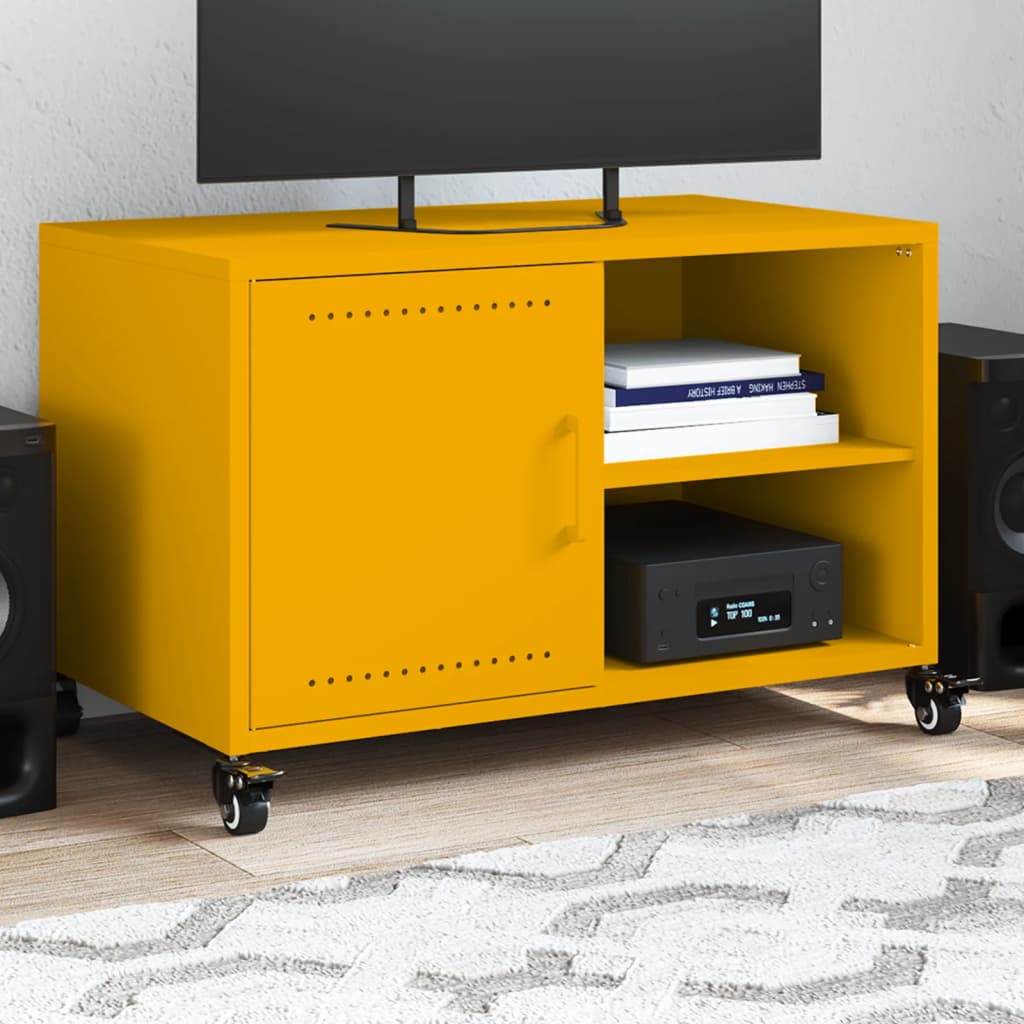Mobile Tv 68X39X43,5 Cm In Acciaio