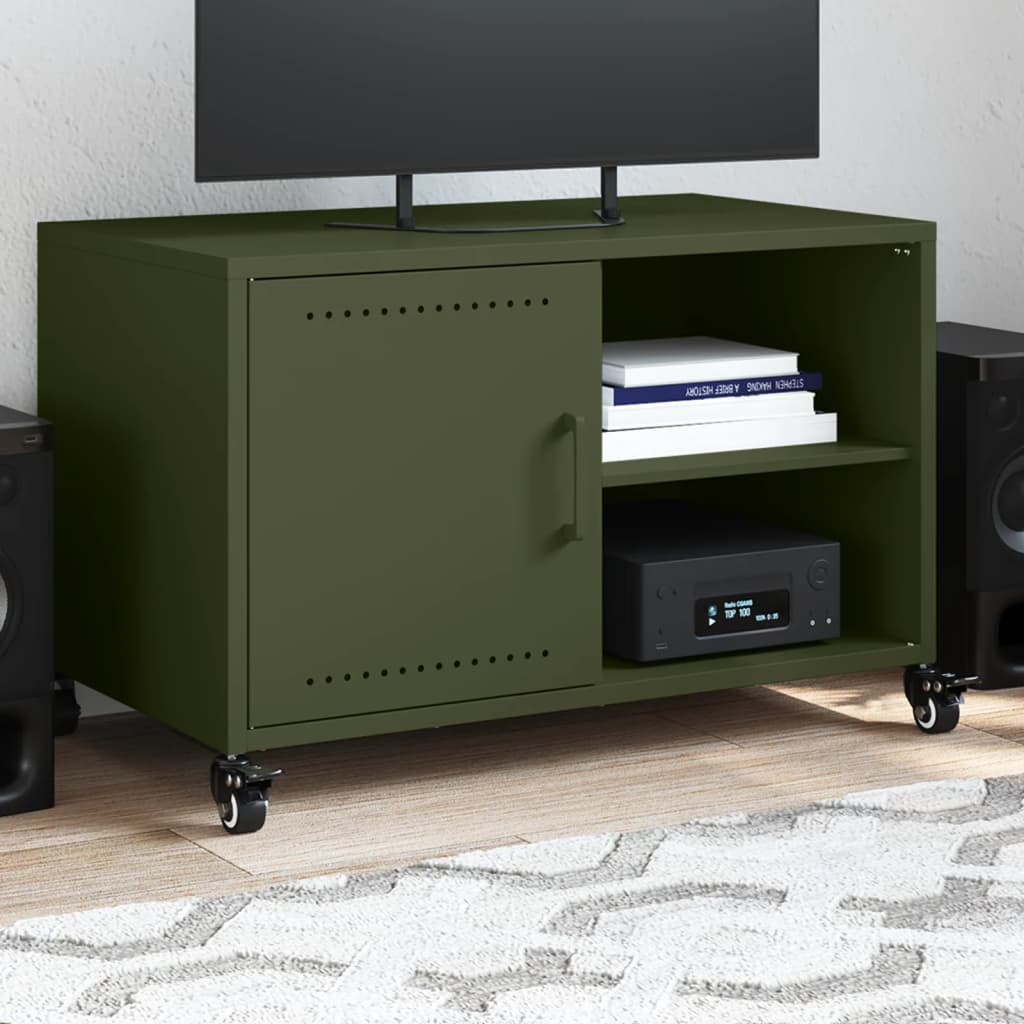 Mobile Tv 68X39X43,5 Cm In Acciaio